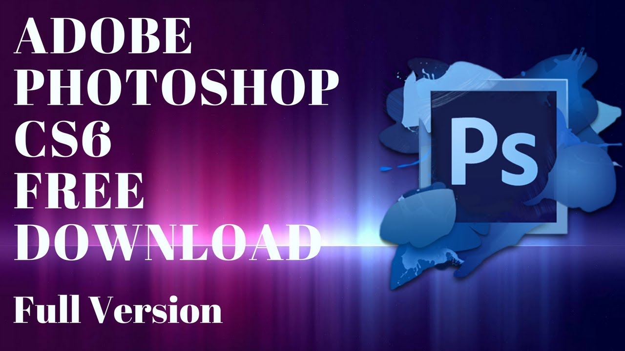 download adobe protoshop cs6 for mac